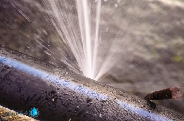 نشتی لوله علت افت فشار آب