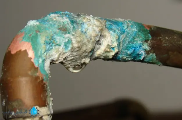 خوردگی لوله علت افت فشار آب