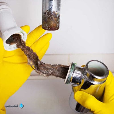 باز کردن سیفون زیر سینک