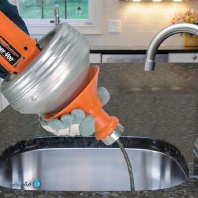 رفع انواع گرفتگی لوله های فاضلاب