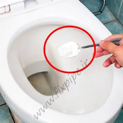 ترمیم لعاب سنگ فرنگی با جوش شیرین