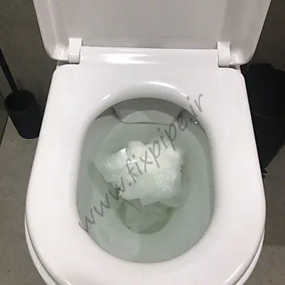 مشکل گرفتگی توالت فرنگی