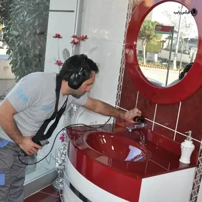 رفع نم سرویس بهداشتی با تخریب