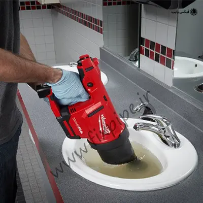 رفع گرفتگی در لوله کشی بریانک