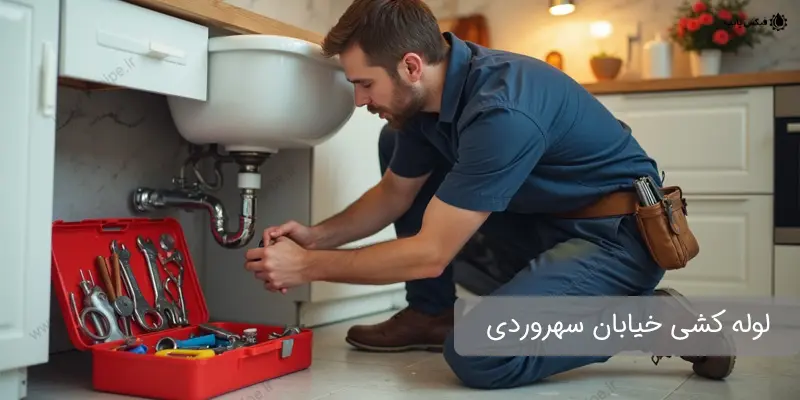 sohrevardi-plumbing لوله کشی خیابان سهروردی