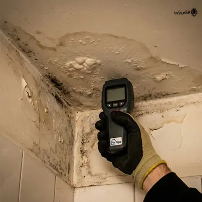 نشانه های نم و رطوبت ساختمان