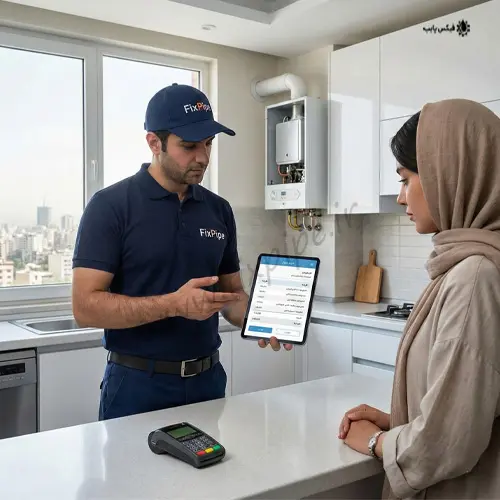 هزینه تعمیر پکیج در تهران